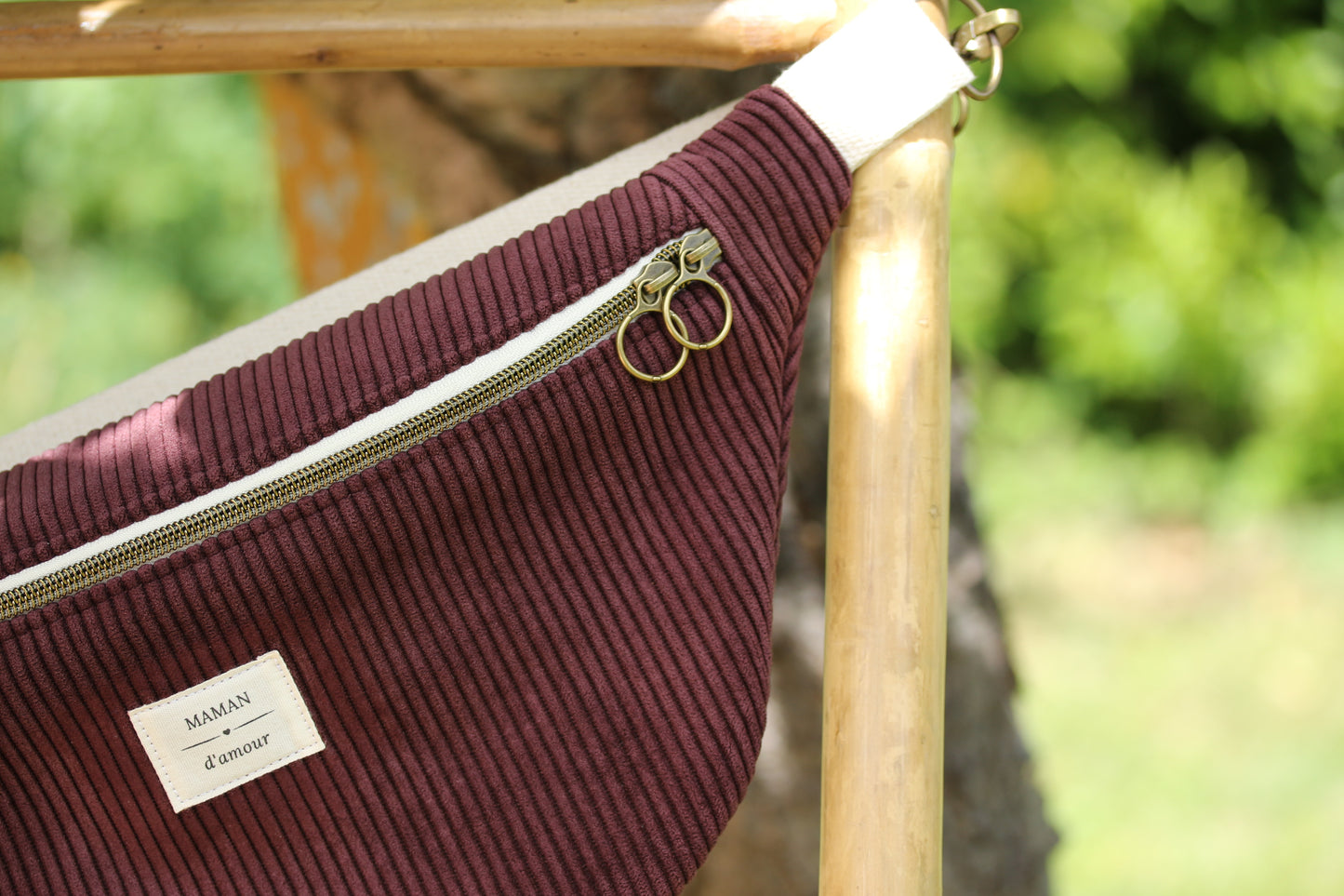 Sac banane Adulte ✨Velours côtelé✨ à personnaliser