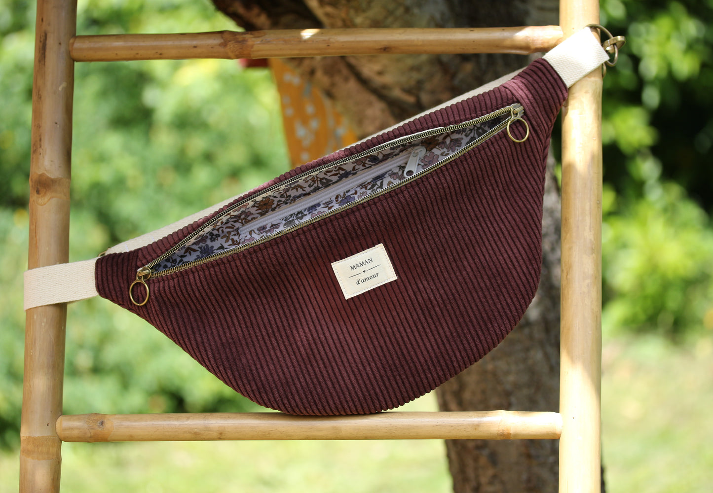 Sac banane Adulte ✨Velours côtelé✨ à personnaliser