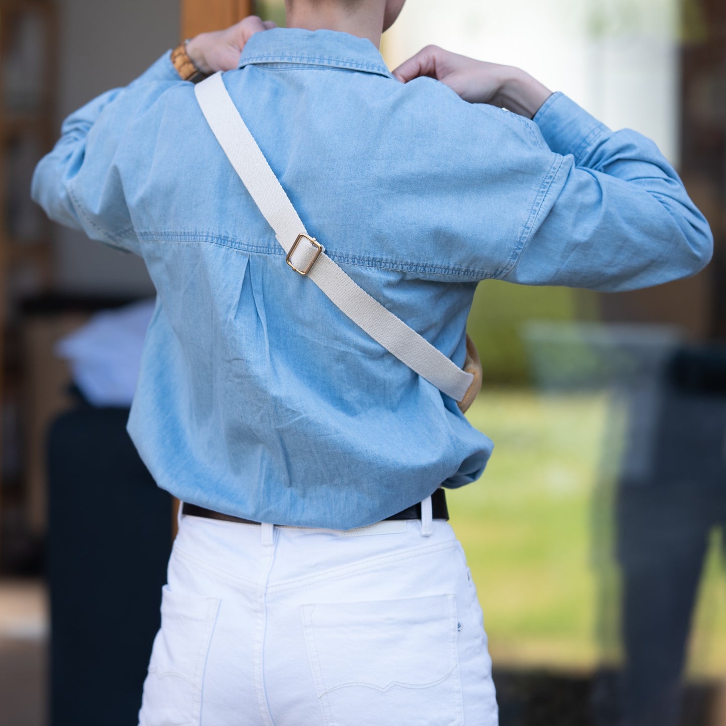 Sac banane - Velours ras - Fait main en France - à personnaliser