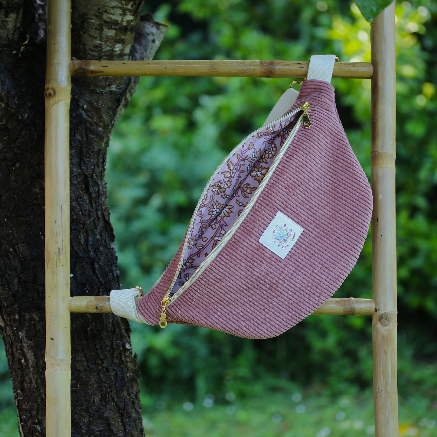 Sac banane Adulte ✨Velours côtelé✨ à personnaliser